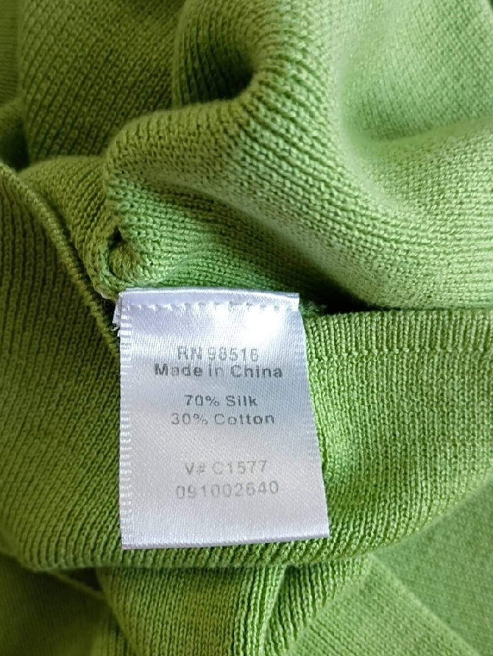 Coldwater Creek Lime Green Sleeveless Knit Tank Top 3X - Picture 5 of 5